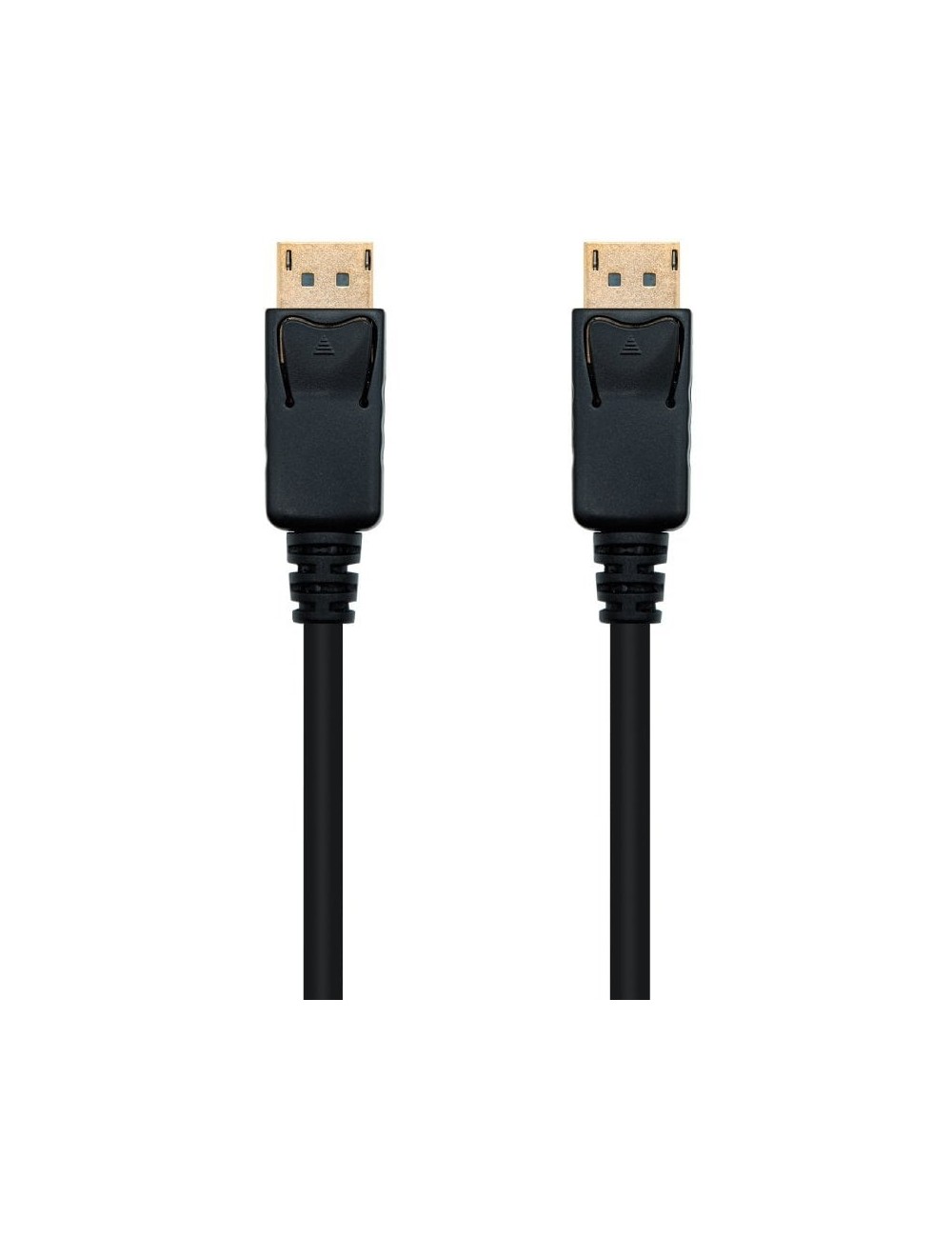 Cable DisplayPort 1.2 4K Nanocable 10.15.2310/ DisplayPort Macho - DisplayPort Macho/ 10m/ Negro