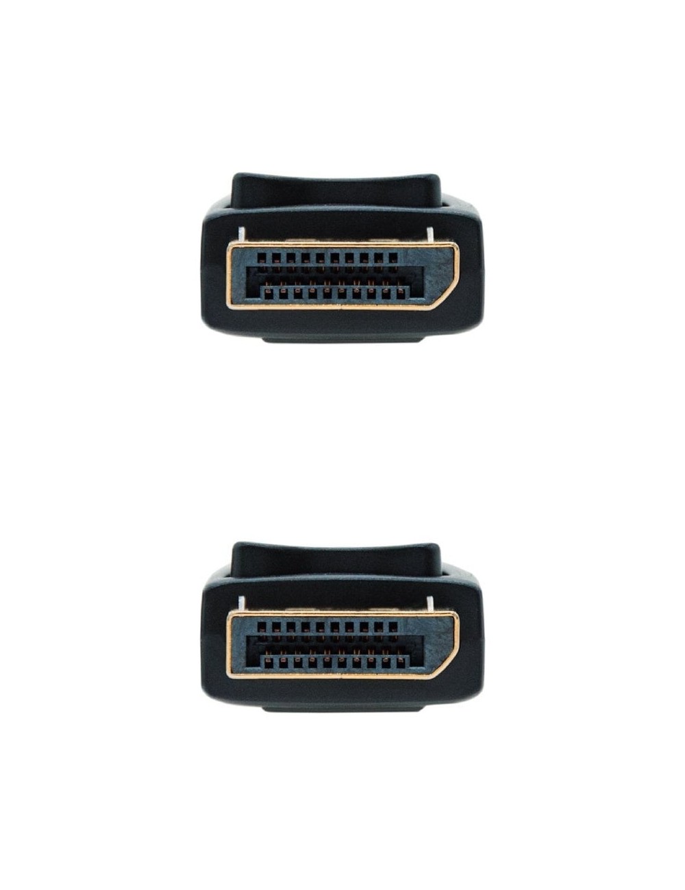 Cable DisplayPort 1.2 4K Nanocable 10.15.2310/ DisplayPort Macho - DisplayPort Macho/ 10m/ Negro