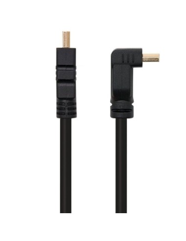 Cable HDMI 1.4 Nanocable 10.15.3002/ HDMI Macho - HDMI Macho/ 1.8m/ Negro