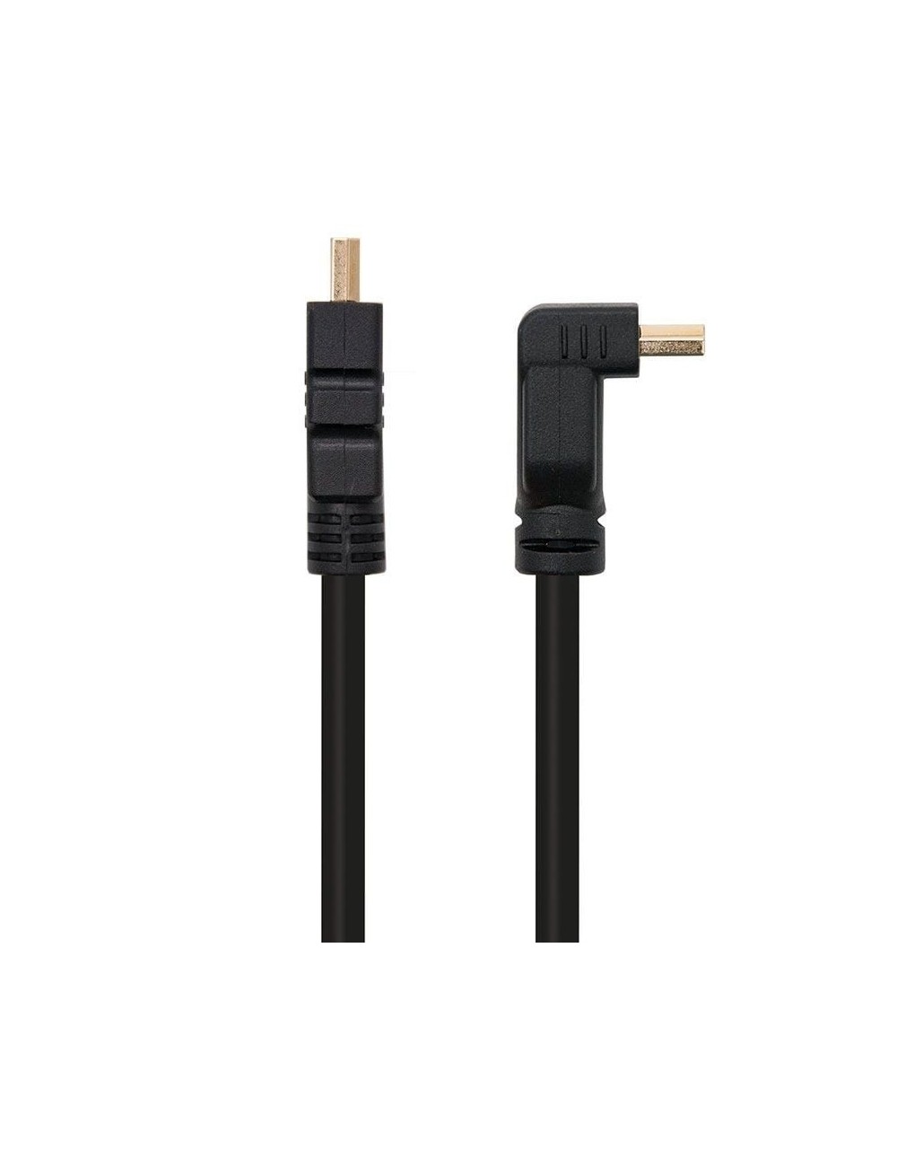 Cable HDMI 1.4 Nanocable 10.15.3002/ HDMI Macho - HDMI Macho/ 1.8m/ Negro