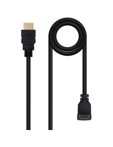 Cable HDMI 1.4 Nanocable 10.15.3002/ HDMI Macho - HDMI Macho/ 1.8m/ Negro