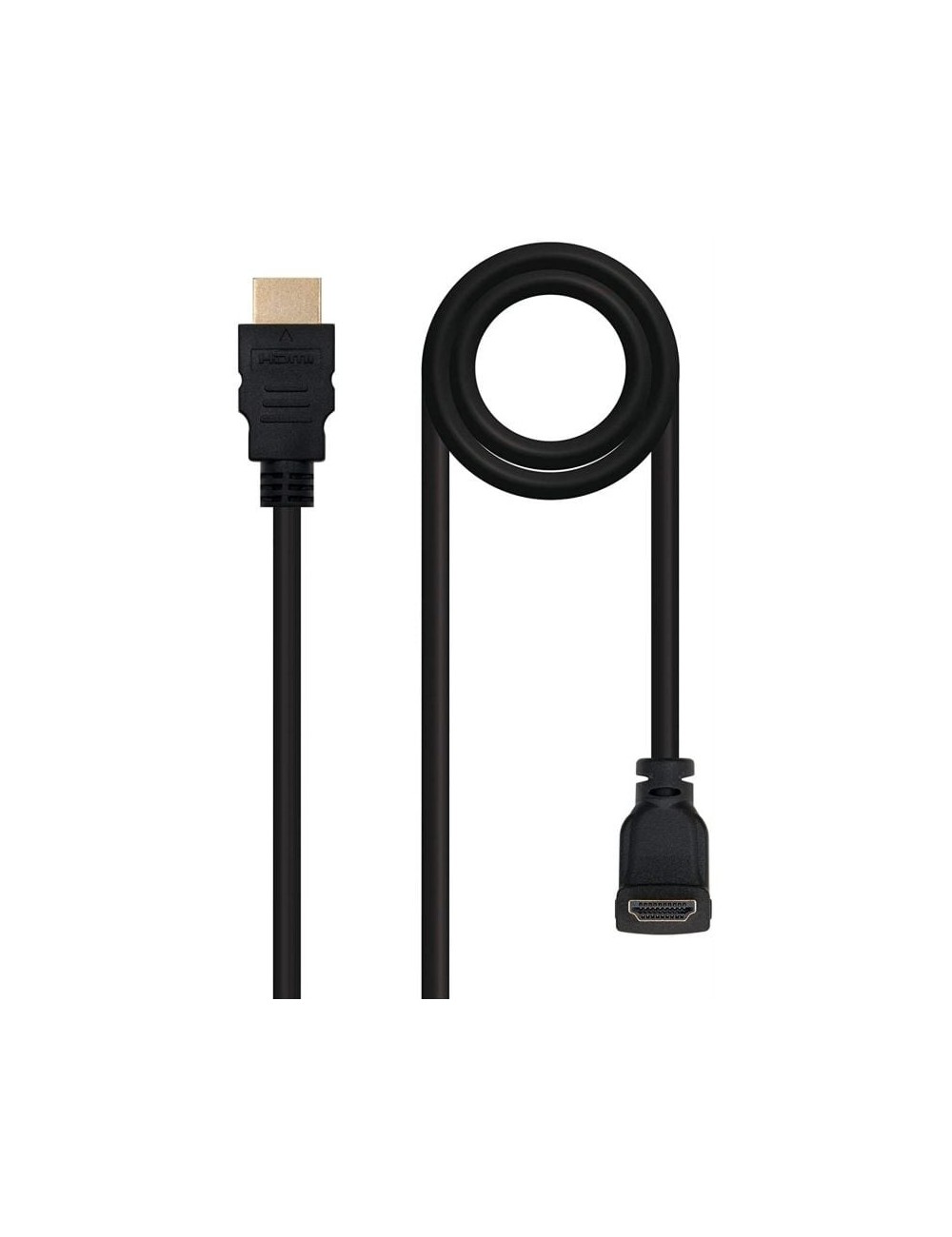 Cable HDMI 1.4 Nanocable 10.15.3002/ HDMI Macho - HDMI Macho/ 1.8m/ Negro