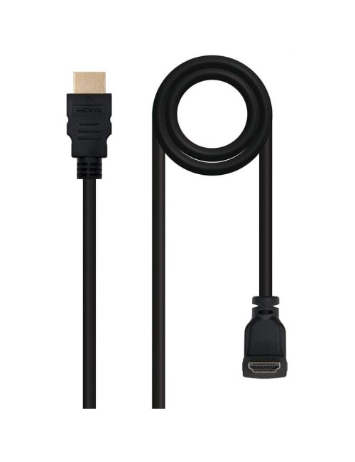Cable HDMI 1.4 Nanocable 10.15.3002/ HDMI Macho - HDMI Macho/ 1.8m/ Negro
