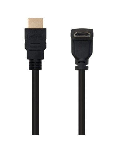 Cable HDMI 1.4 Nanocable 10.15.3002/ HDMI Macho - HDMI Macho/ 1.8m/ Negro