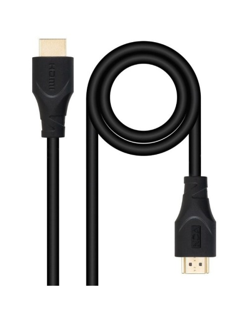 Cable HDMI 1.4 Nanocable 10.15.4703/ HDMI Macho - HDMI Macho/ 3m/ Negro