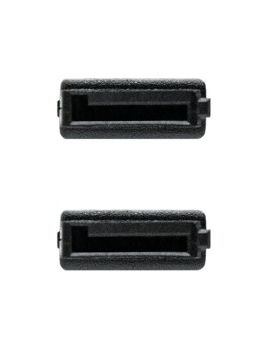 Cable Sata Nanocable 10.18.0101/ SATA Hembra - SATA Hembra/ 50cm/ Rojo