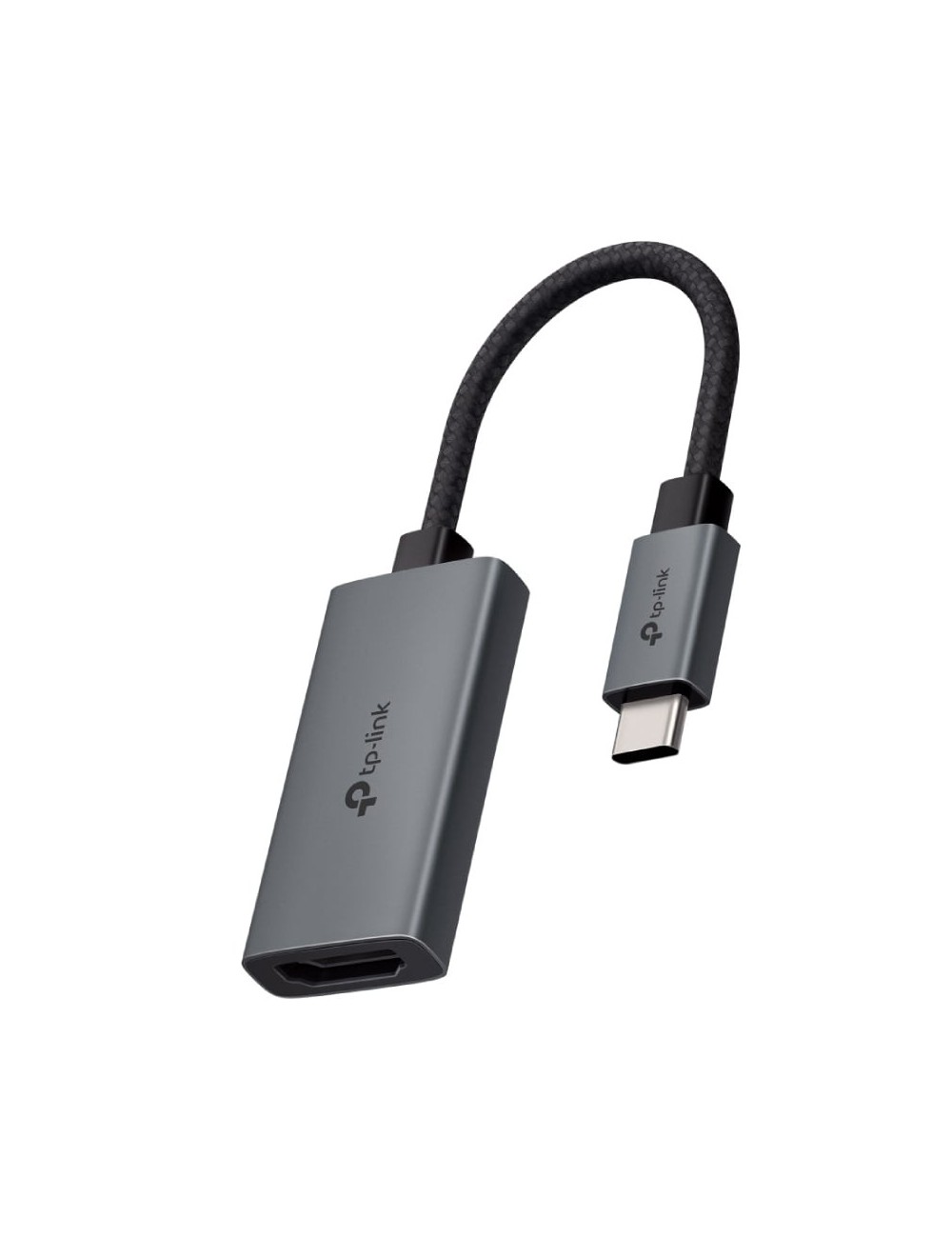 Conversor HDMI 4K 60Hz TP-Link UA520C/ HDMI Hembra - USB Tipo-C Macho/ 10cm/ Gris