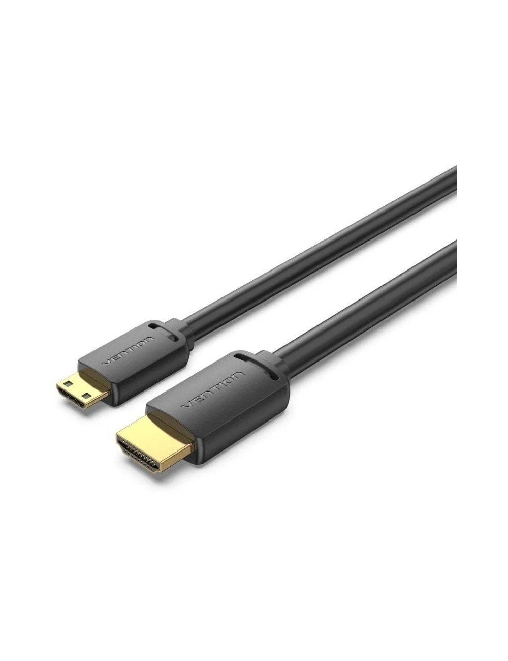 Cable HDMI 4K Vention AGHBH/ HDMI Macho - Mini HDMI Macho/ 2m/ Negro