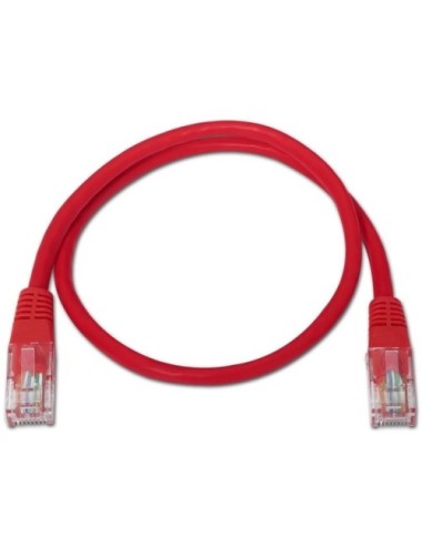 LATIGUILLO DE RED AISENS A135-0239 RJ45 UTP CAT6 2mts. VERMELL