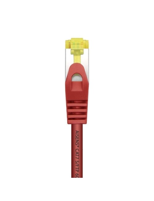 Cable de Red RJ45 SFTP Aisens A146-0468 Cat.7/ 25cm/ Rojo