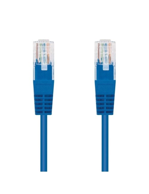 Cable de Red RJ45 UTP Nanocable 10.20.103-BL Cat.5e/ 3m/ Azul