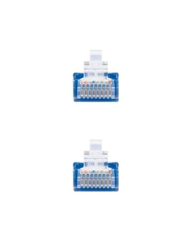Cable de Red RJ45 UTP Nanocable 10.20.103-BL Cat.5e/ 3m/ Azul