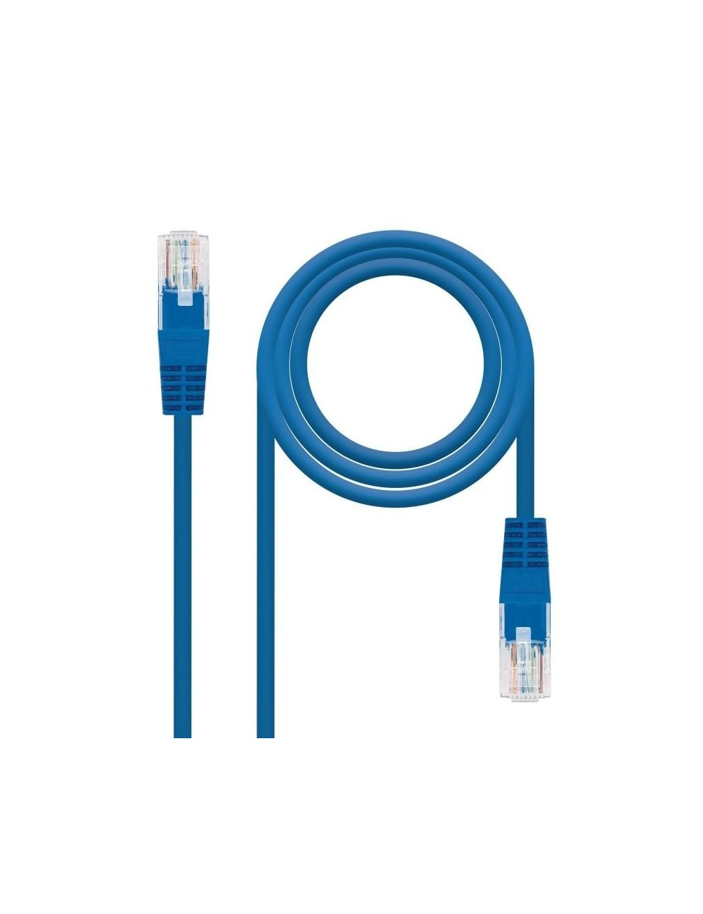 Cable de Red RJ45 UTP Nanocable 10.20.103-BL Cat.5e/ 3m/ Azul
