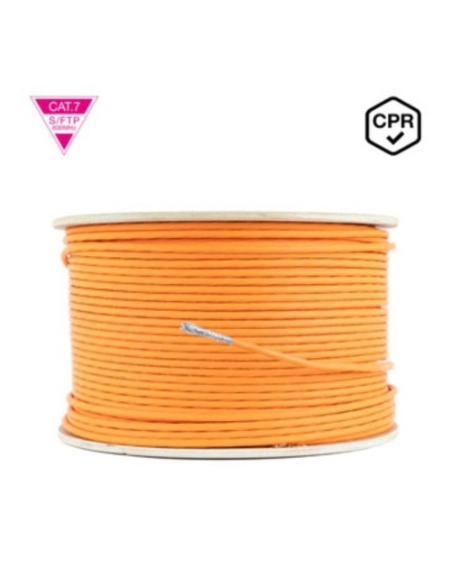 Bobina de Cable SFTP PIMF AWG23 Nanocable 10.20.1700-305 Cat.7/ 305m/ Naranja