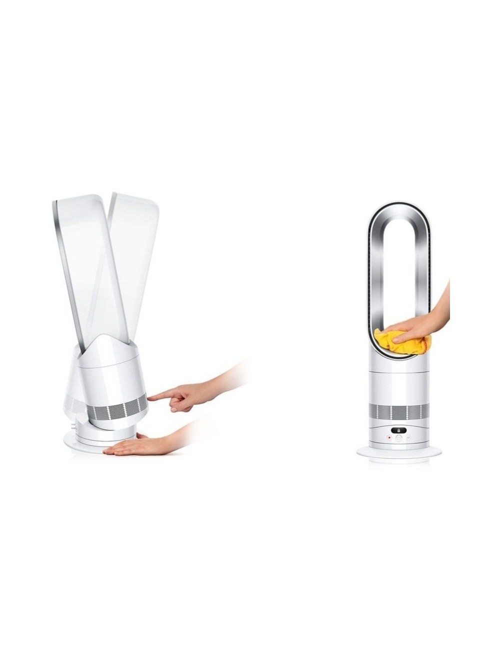 Calefactor Dyson Hot+Cool HF1 Remote Link Pre-heat/ 2250W/ Termostato Regulable