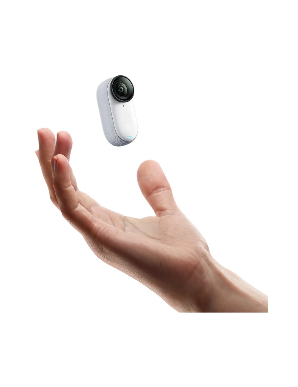 Cámara Digital Deportiva Insta360 GO 3S/ 4K/ Ángulo de visión 180º/ Blanca