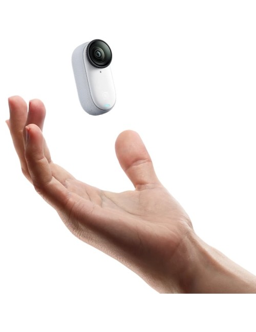 Cámara Digital Deportiva Insta360 GO 3S/ 4K/ Ángulo de visión 180º/ Blanca
