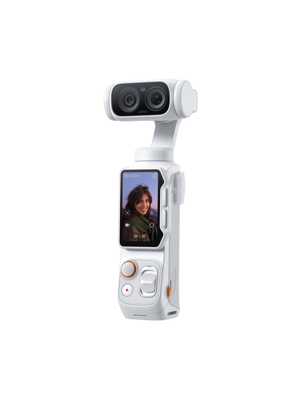 Cámara Digital Deportiva Insta360 Luna Ultra Pack Creador/ 8K/ Ángulo de visión 360º/ Blanca