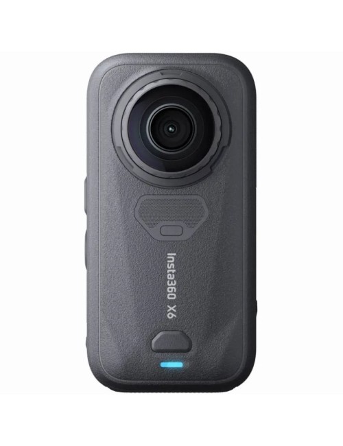 Cámara Digital Deportiva Insta360 X6 Pack Estándar/ 8K/ Ángulo de visión 360º/ Negra