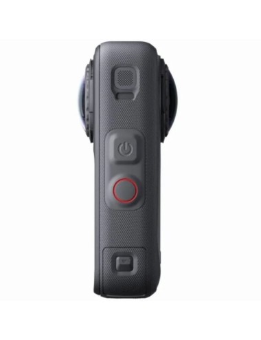 Cámara Digital Deportiva Insta360 X6 Pack Essential/ 8K/ Ángulo de visión 360º/ Negra/ Incluye Stick, Baterías, Bolsa y Capuchón