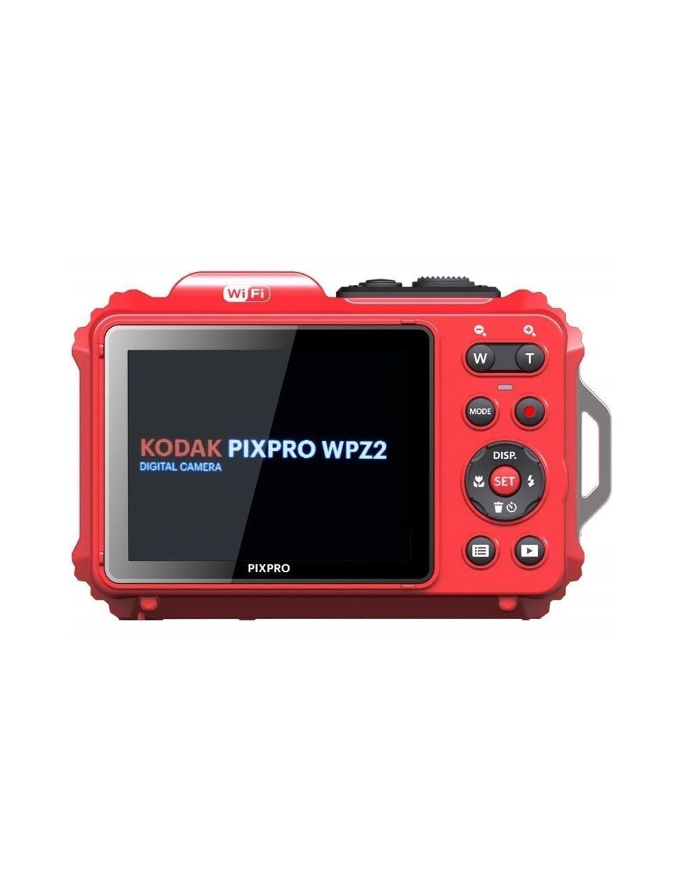Pack Cámara Digital Kodak Pixpro WPZ2RD6 + 2 Baterías + 1 MicroSD/ 16MP/ Zoom Óptico 4x/ Rojo