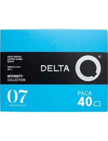 Cápsula Delta DeQafeinatus para cafeteras Delta/ Caja 40