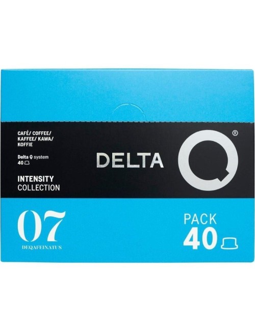 Cápsula Delta DeQafeinatus para cafeteras Delta/ Caja 40