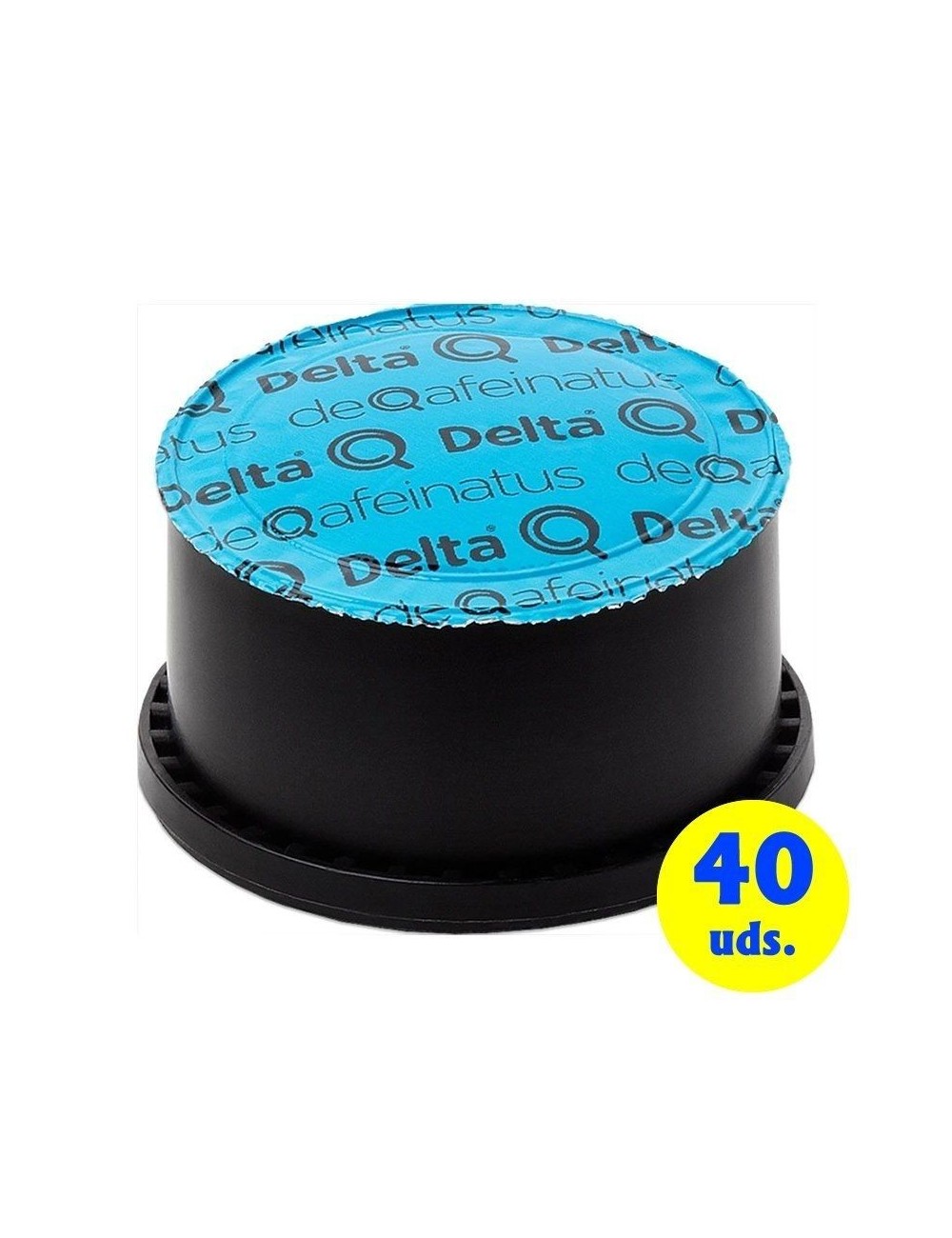 Cápsula Delta DeQafeinatus para cafeteras Delta/ Caja 40