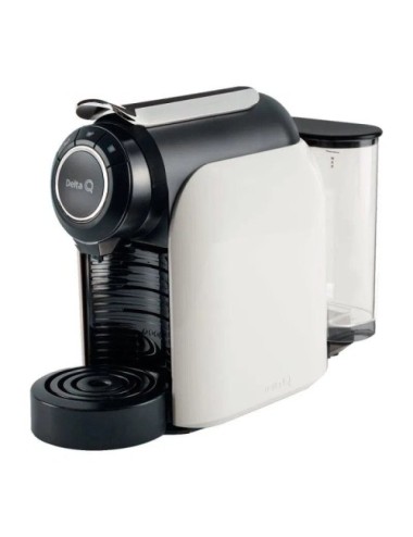 Cafetera de Cápsulas Delta Qool Evolution/ Blanca