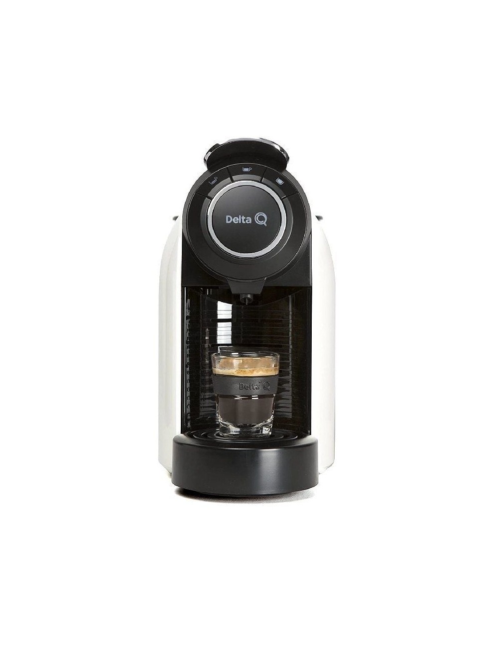 Cafetera de Cápsulas Delta Qool Evolution/ Blanca