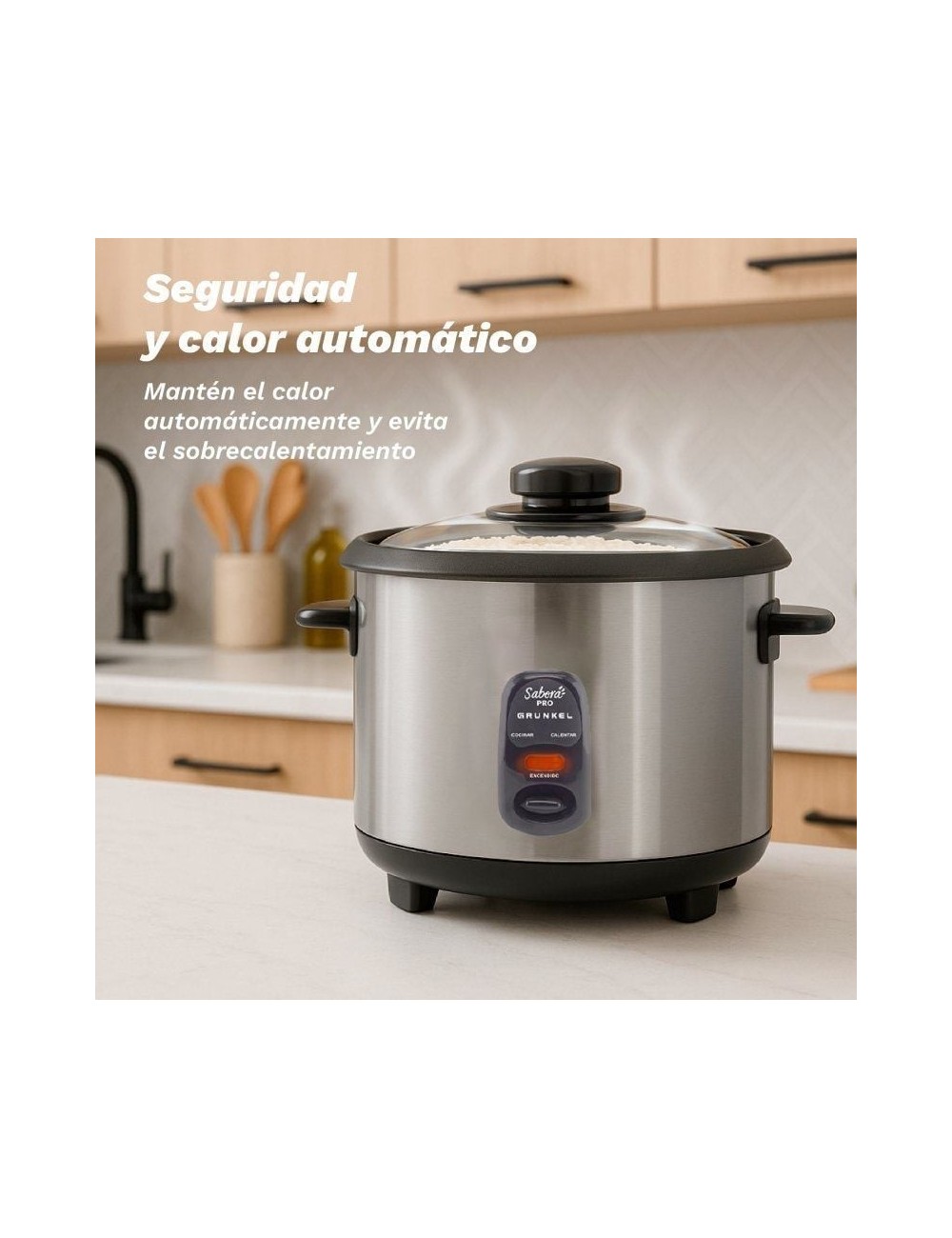Arrocera Grunkel RC-28L/ 700W/ Capacidad 2.8L