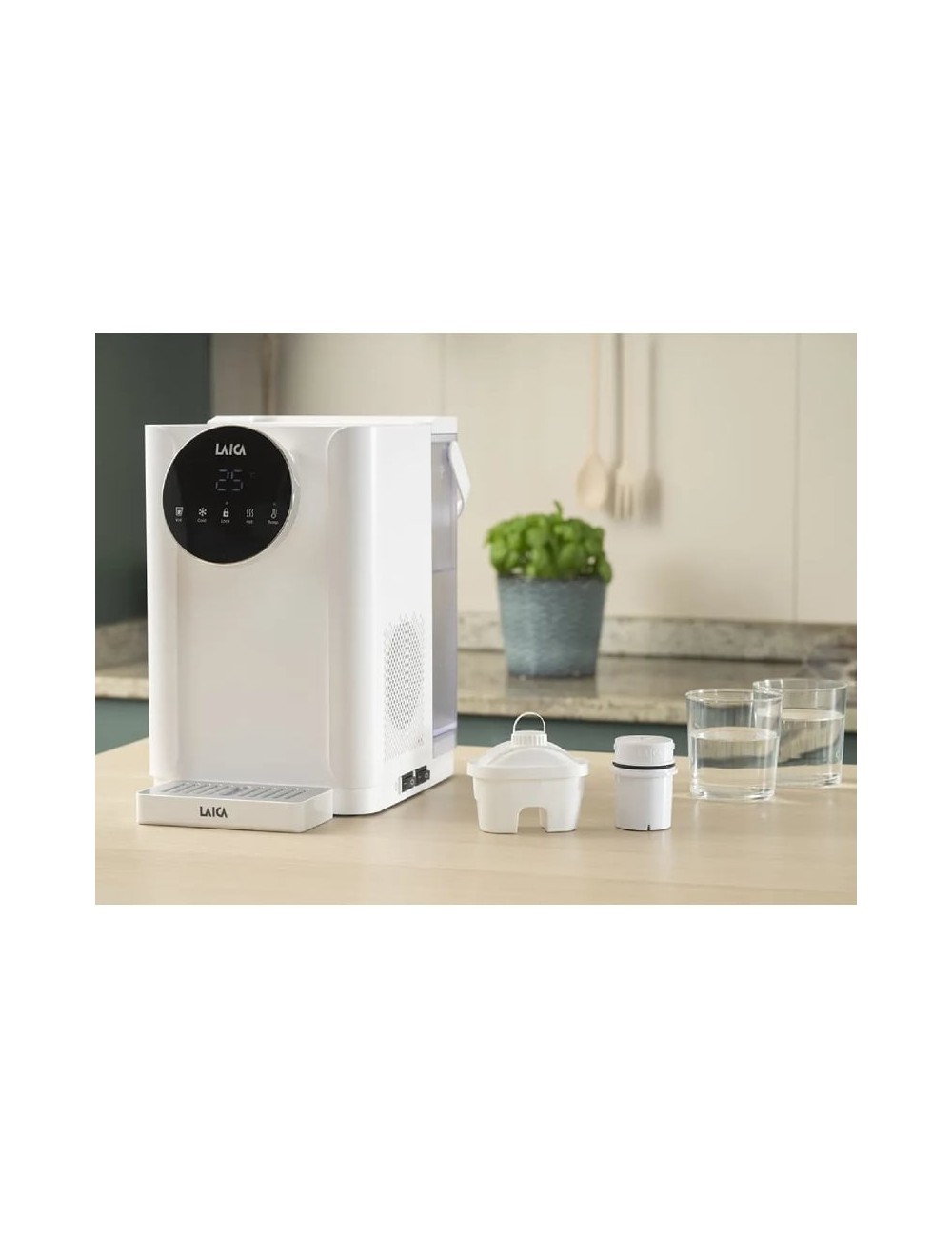 Dispensador de Agua Laica IWH11E/ 2400W/ Capacidad 4L
