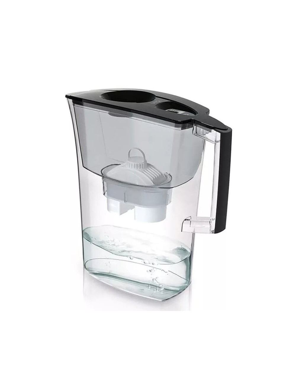 Pack Jarra Filtrante Laica Prime Line Elegante/ 3L/ Negro/ Jarra + 1 Filtro BI-FLUX