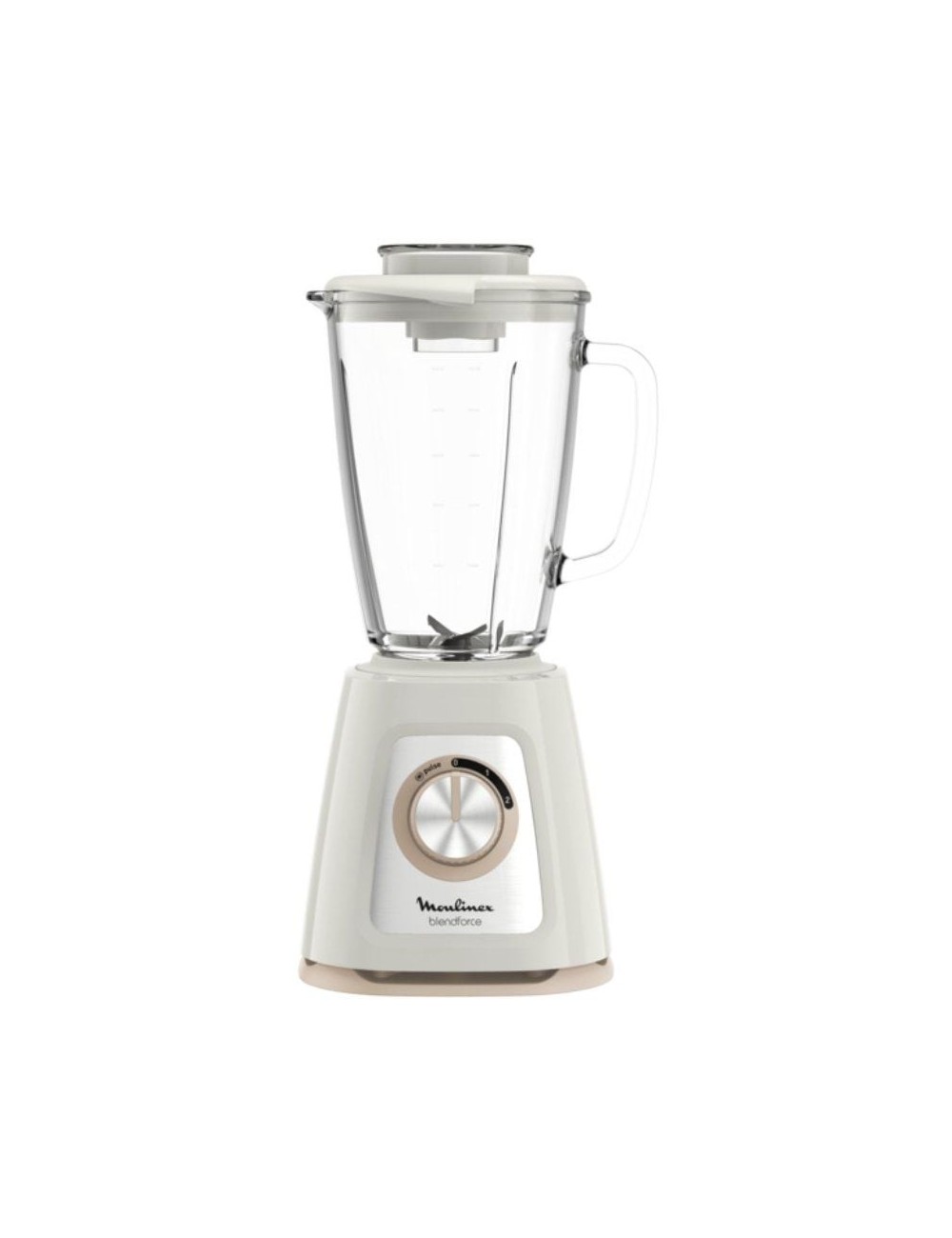 Batidora de vaso Moulinex Blendforce LM430A10/ 800W/ 2 Velocidades