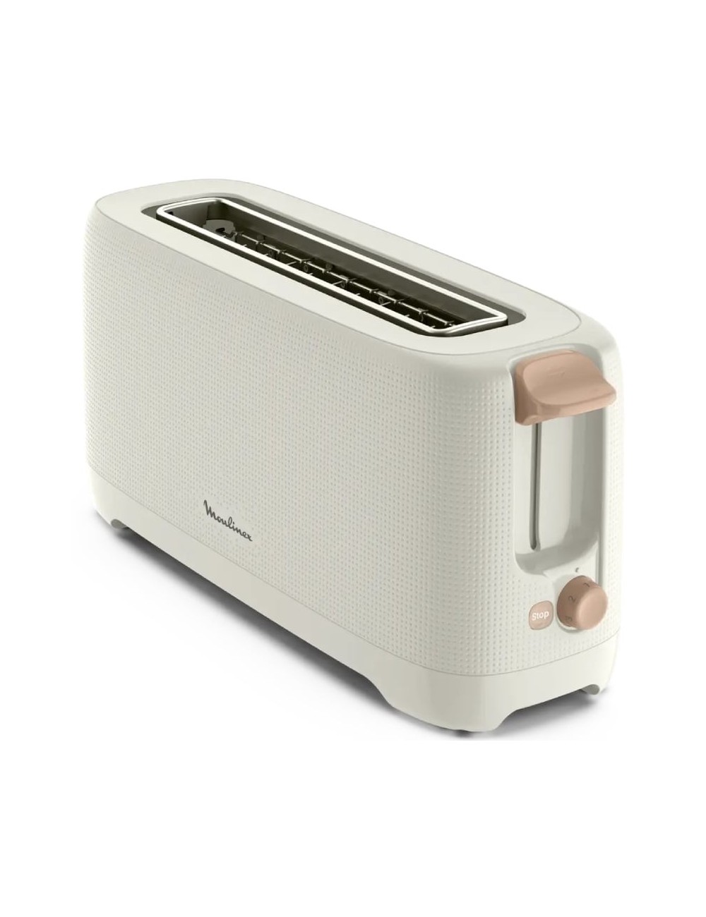 Tostador Moulinex Principio LS2M0A10/ 1000W/ Blanco