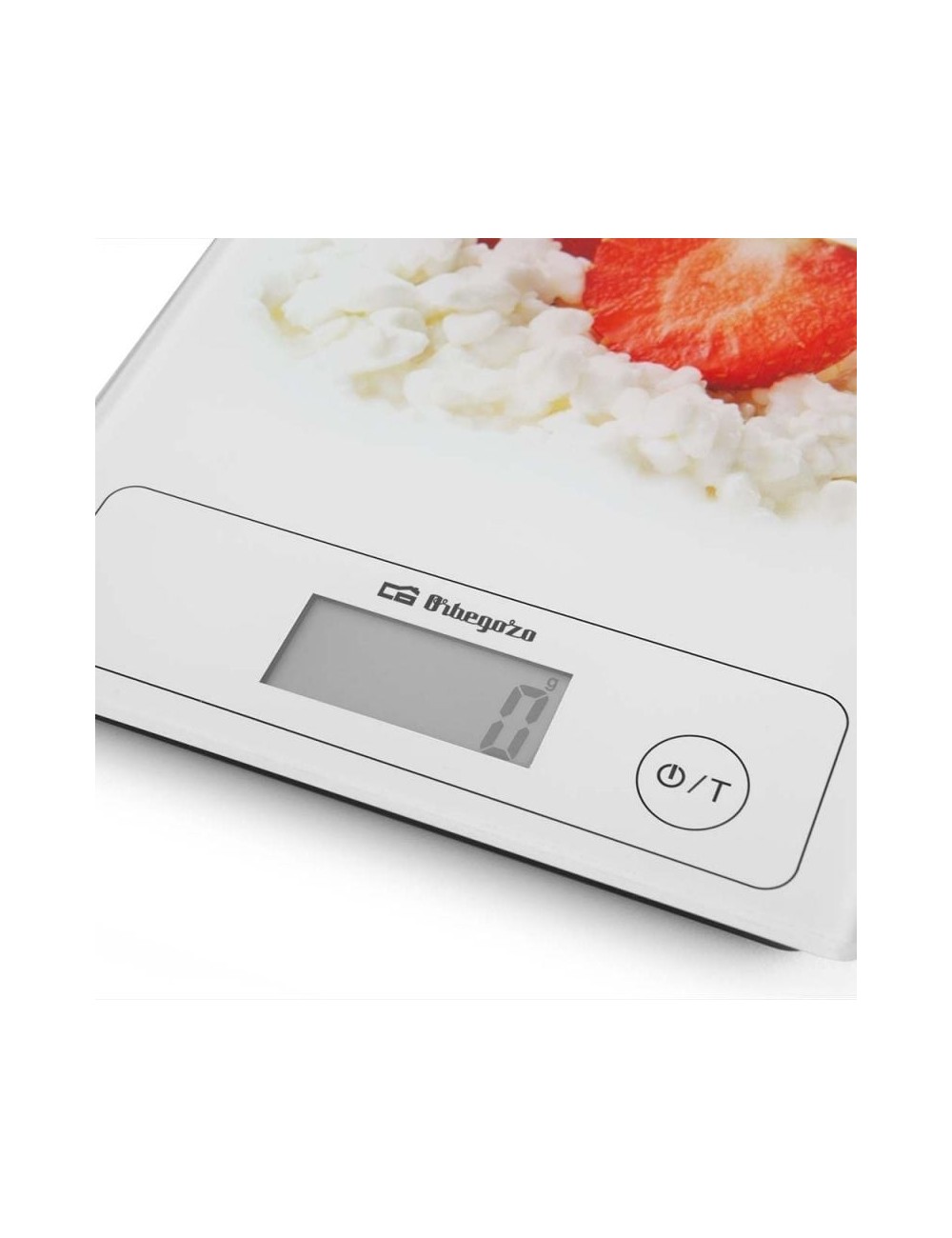 Báscula de Cocina Electrónica Orbegozo PC 1018/ hasta 5kg/ Blanca