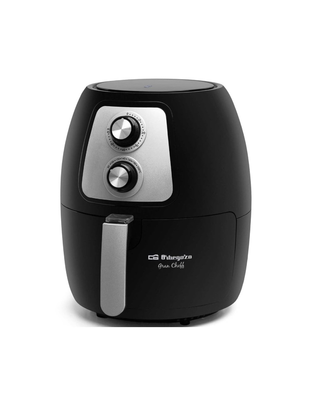 Freidora por Aire Airfryer / Sin Aceite Orbegozo FDR 60/ 1500W/ Capacidad 4L