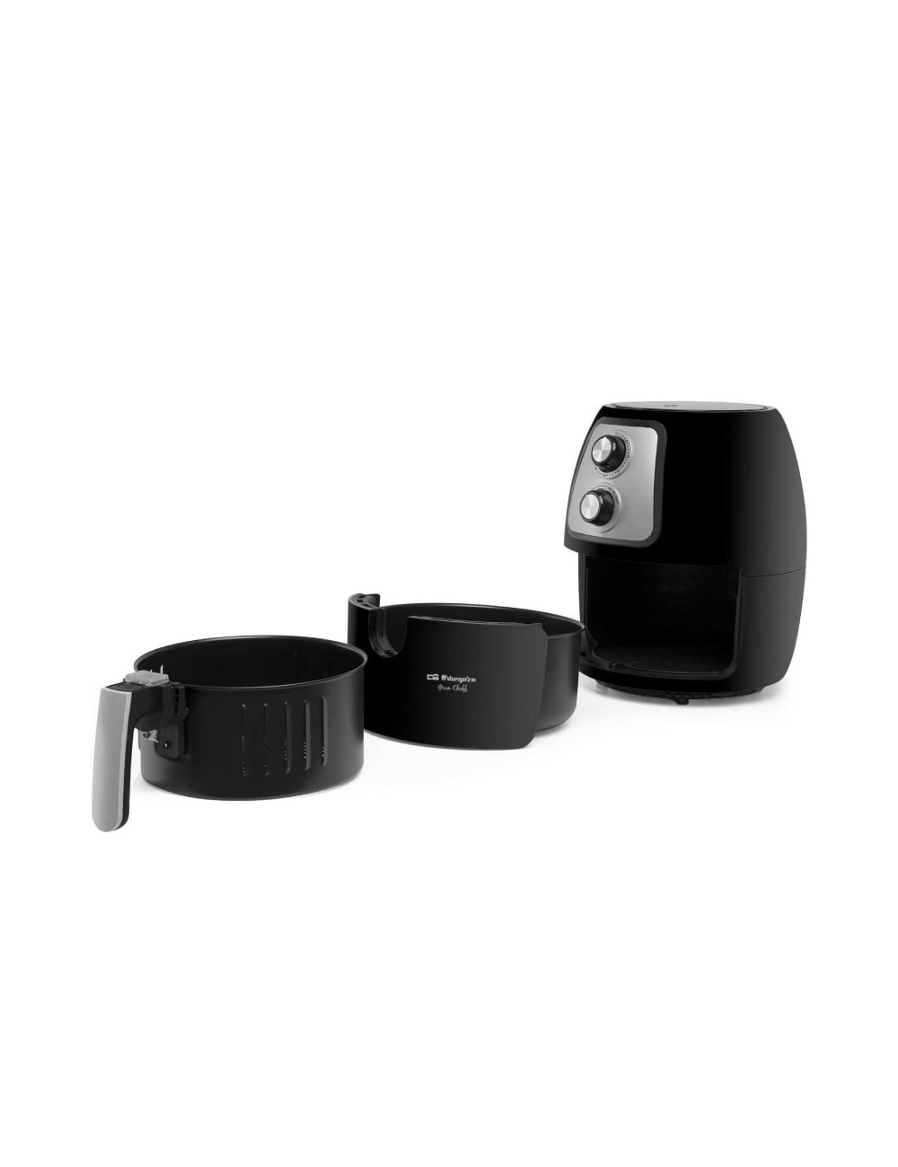 Freidora por Aire Airfryer / Sin Aceite Orbegozo FDR 60/ 1500W/ Capacidad 4L