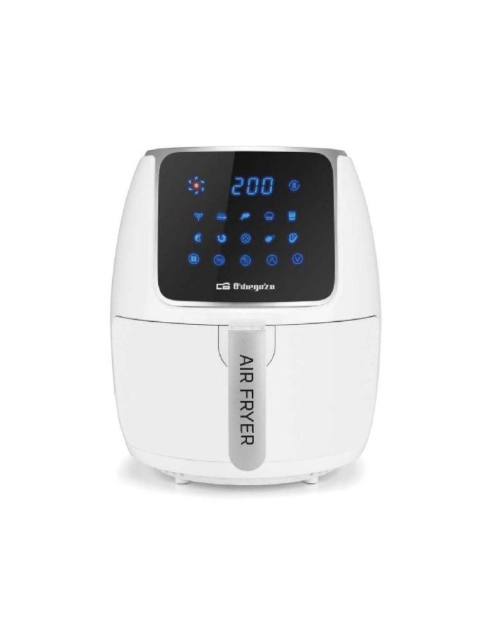 Freidora por Aire Airfryer / Sin Aceite Orbegozo FDR 64/ 1500W/ Capacidad 4L