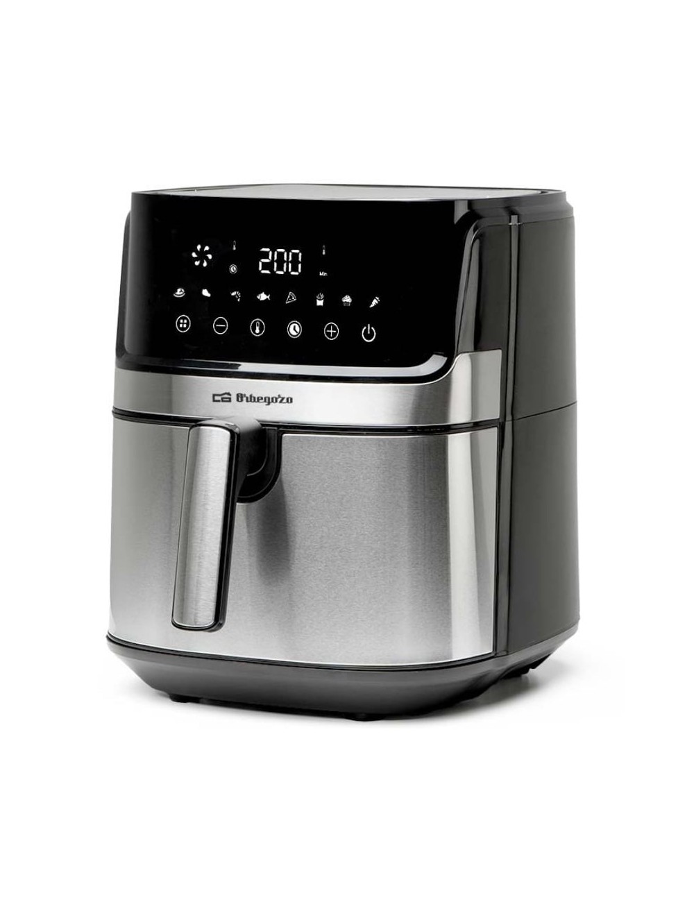 Freidora por Aire Airfryer / Sin Aceite Orbegozo FDR 6510/ 1700W/ Capacidad 6.5L