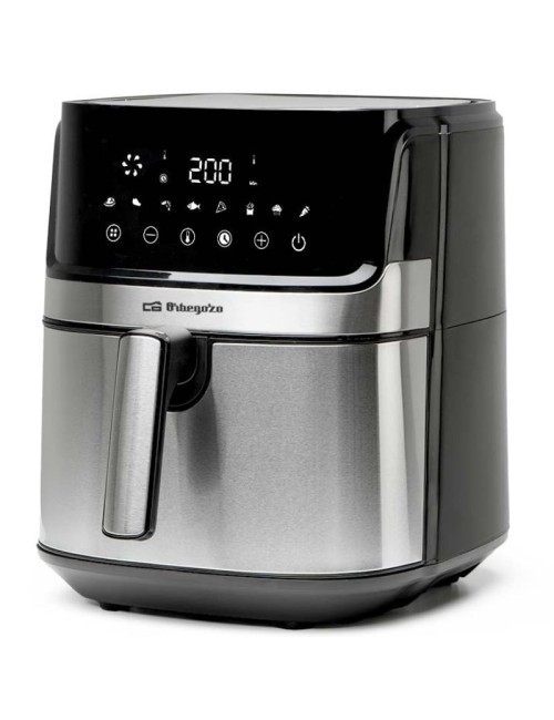Freidora por Aire Airfryer / Sin Aceite Orbegozo FDR 6510/ 1700W/ Capacidad 6.5L