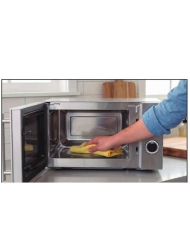 Microondas Orbegozo MI 2080/ 700W/ Capacidad 20L/ Plata