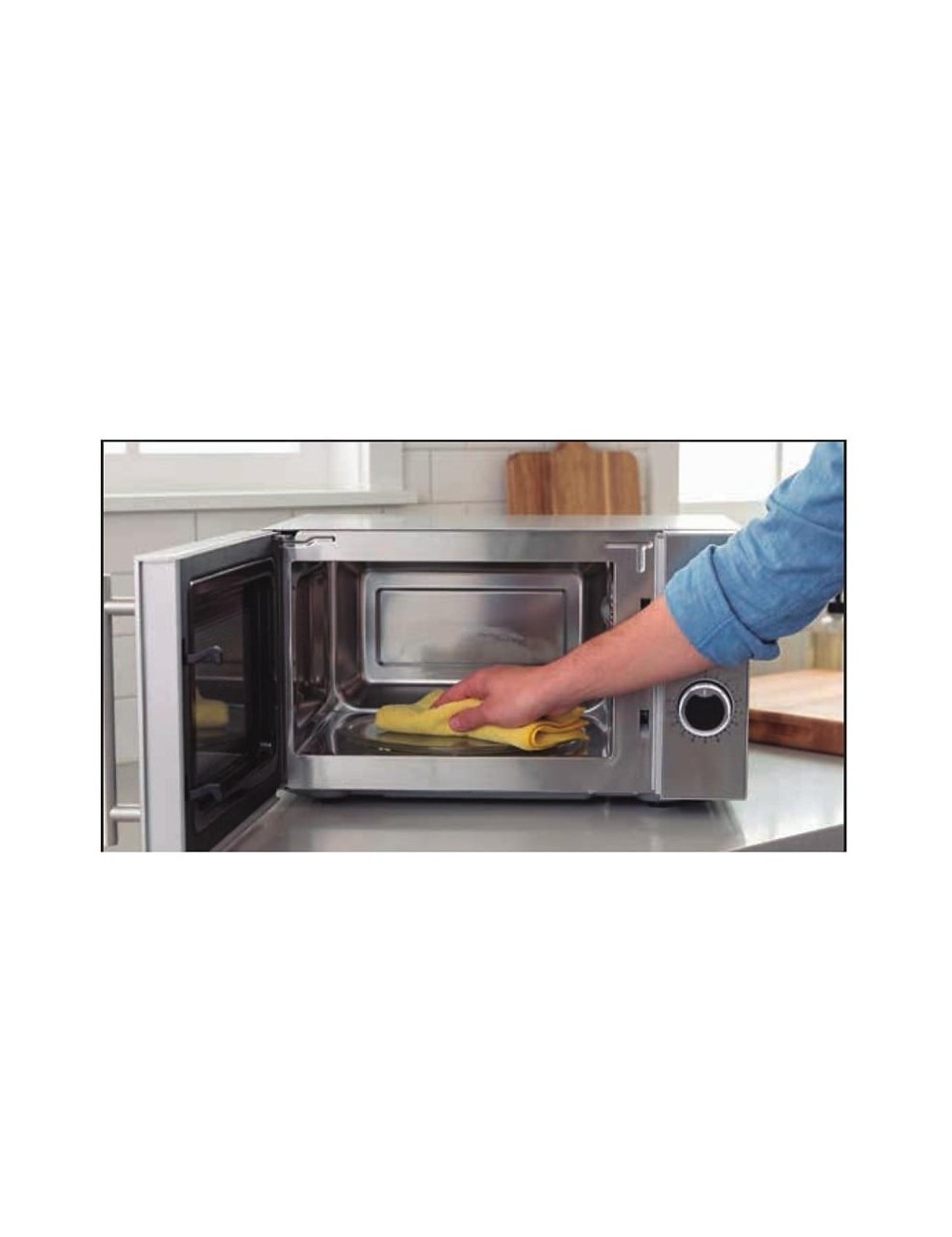 Microondas Orbegozo MI 2080/ 700W/ Capacidad 20L/ Plata
