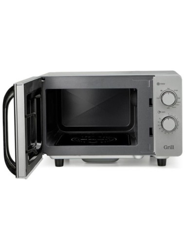 Microondas Orbegozo MIG 2072 CE/ 700W/ Capacidad 20L/ Función Grill/ Gris