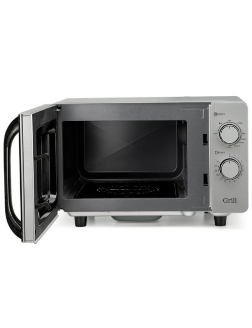 Microondas Orbegozo MIG 2072 CE/ 700W/ Capacidad 20L/ Función Grill/ Gris