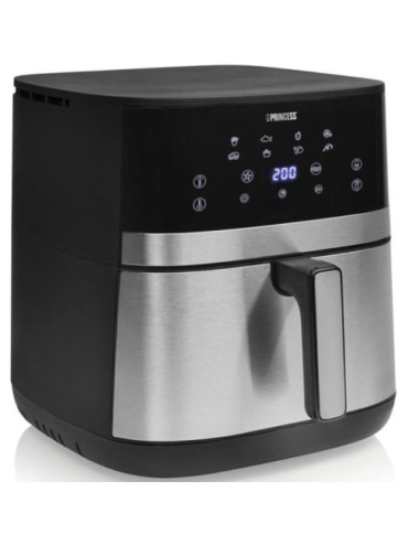 Freidora por Aire Airfryer / Sin Aceite Princess DualHeat 182474/ Doble Resistencia 2300W (1800W+500W)/ Capacidad 7L