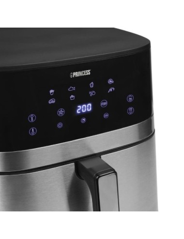 Freidora por Aire Airfryer / Sin Aceite Princess DualHeat 182474/ Doble Resistencia 2300W (1800W+500W)/ Capacidad 7L