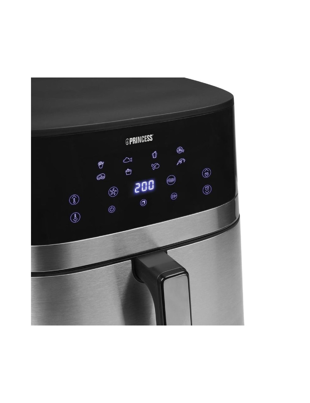 Freidora por Aire Airfryer / Sin Aceite Princess DualHeat 182474/ Doble Resistencia 2300W (1800W+500W)/ Capacidad 7L