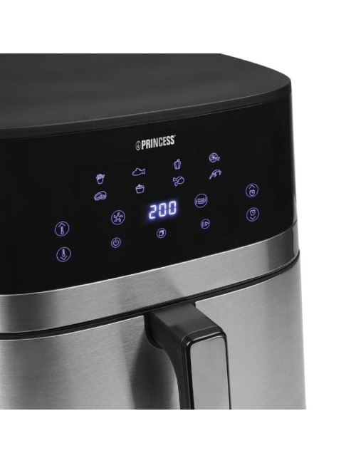 Freidora por Aire Airfryer / Sin Aceite Princess DualHeat 182474/ Doble Resistencia 2300W (1800W+500W)/ Capacidad 7L