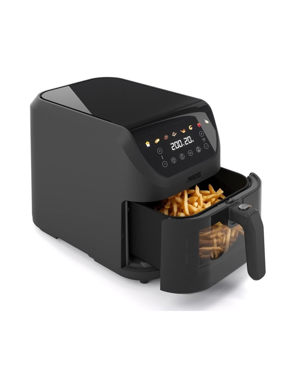 Freidora por Aire Airfryer / Sin Aceite Princess SlimFry 182476/ 2000W/ Capacidad 8L
